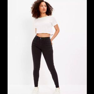 American Eagle Dream Stretch High Rise Jeggings Proper Black sz 16 NWT!